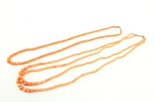 Vintage coral necklaces for sale  LEEDS