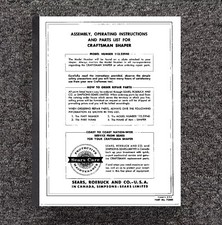 Operator instructions parts for sale  Addison