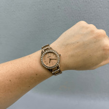 Usado, Relógio de quartzo feminino Fossil aço inoxidável analógico mostrador ouro rosa comprar usado  Enviando para Brazil