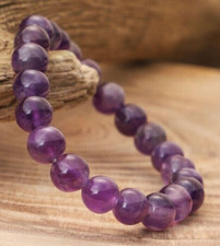 Bracelet perles améthyste d'occasion  Bordeaux-