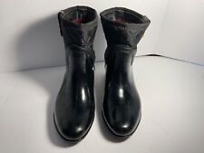 BOTAS DE CHUVA DE TORNOZELO TOMMY Hilfiger tamanho 7 acolchoadas na parte superior parte inferior de borracha usadas comprar usado  Enviando para Brazil