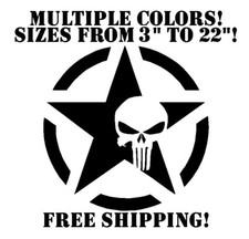 Punisher skull star for sale  Valdosta