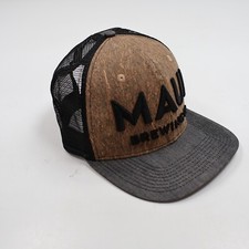 Chapéu caminhoneiro Maui Brewing Co Snapback logotipo bordado coco estampa tribal comprar usado  Enviando para Brazil