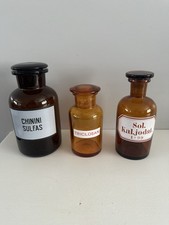Apothecary chemical bottles for sale  OLDBURY
