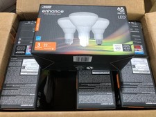 Lâmpada de inundação 24PK Feit elétrica 65 watts equivalente BR30 LED 90+ CRI, 2700k comprar usado  Enviando para Brazil
