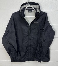 Jaqueta de chuva Marmot Precip preta corta-vento com capuz concha / masculina GG comprar usado  Enviando para Brazil