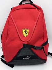 Mochila Puma Ferrari vermelha acolchoada amarela preta logotipo comprar usado  Enviando para Brazil
