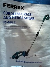 Ferrex aldi cordless for sale  PURLEY