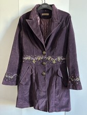 Manteau violet sequins d'occasion  Clamart