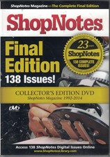 Shopnotes final edition for sale  San Ramon