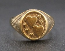 gold signet ring for sale gold signet ring for sale LEEDS