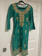 Green kameez sequins for sale  Exton