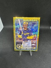 Atualização Topps Chrome 2024 - JACKSON CHOURIO Gold Mini Diamond /50 #USC30 Brewers, usado comprar usado  Enviando para Brazil