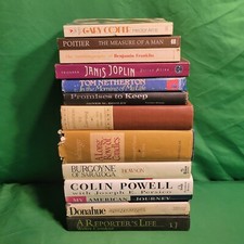 Biography Book Lot of 12 Hardcover & Paperback Book Lot - Books For Cheap, usado comprar usado  Enviando para Brazil