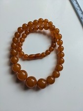Vintage amber bead for sale  WELLINGBOROUGH