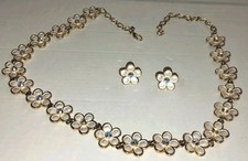 Flower neck earrings for sale  LITTLEHAMPTON