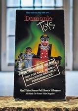 Demonic Toys VHS Full Moon Video Horror Promotional Demo Rare 1991 Vintage comprar usado  Enviando para Brazil