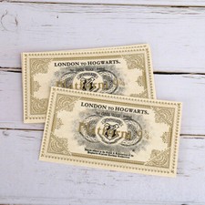 2-10x Harry Potter Hogwarts Express Tickets Platform 93/4 Ticket Bookmark Souvenir comprar usado  Enviando para Brazil