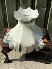 Vintage green fringed for sale  PRESTON