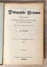 1898 1899 pädagogische gebraucht kaufen  Bad Nauheim
