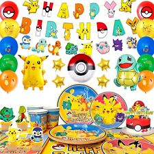 Pokemon birthday decorations for sale  LEICESTER