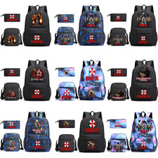 Mochila infantil Resident Evil Umbrella Corporation bolsa escolar estudante estojo lápis comprar usado  Enviando para Brazil