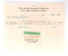 Fullerton lumber company for sale  Louisiana