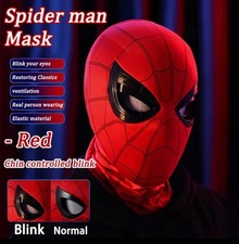 Spiderman mask blinking for sale  HOUNSLOW