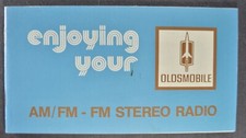 1975 oldsmobile stereo for sale  Olympia
