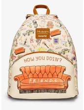 Loungefly Friends programa de TV How You Doin' mini mochila-sofá-perk central lacrado comprar usado  Enviando para Brazil