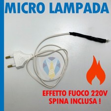 Luce tremolante fuoco usato  Trapani