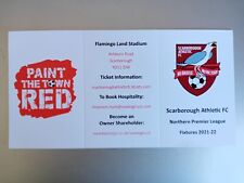 Scarborough athletic fixtures for sale  SCARBOROUGH
