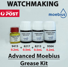 Kit avançado de graxa Moebius | Kit de óleo de relógio | Kit de óleo de relojoeiro relojoeiro comprar usado  Enviando para Brazil