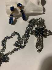 Costume cross neckless for sale  Greene
