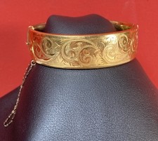 Vtg bangle 9ct for sale  WICKFORD