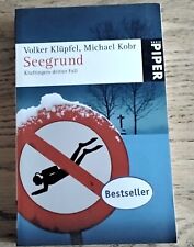 Klüpfel kobr seegrund gebraucht kaufen  Essen