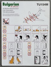 Safety card bulgarian gebraucht kaufen  Düsseldorf