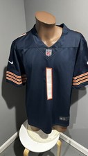 Camiseta Nike Chicago Bears Justin Fields On Field grande NFL FOOTBALL QUARTERBACK, usado comprar usado  Enviando para Brazil