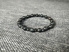 Bracelet obsidienne finement d'occasion  Saint-Maixent-l'École
