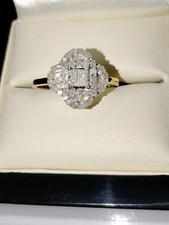 Yellow gold diamond for sale  RUGELEY