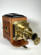 Antique brass mahogany for sale  RIPON