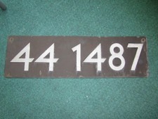 Altes lokschild 1487 gebraucht kaufen  Magdeburg