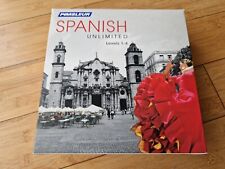 Pimsleur spanish unlimited for sale  SHIPLEY