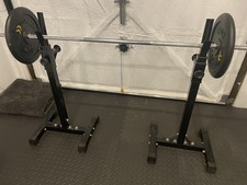 Squat racks barbell for sale  BROXBOURNE