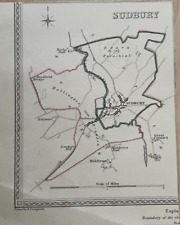 Map sudbury showing for sale  LLANELLI