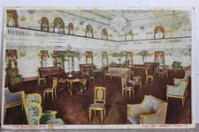 Cartão postal antigo vintage com vista para sala de banquetes Illinois IL Chicago Blackstone Ball comprar usado  Enviando para Brazil