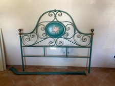 Letto matrimoniale verde usato  Livorno