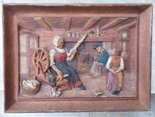Sculpture bois tableau d'occasion  Villeurbanne