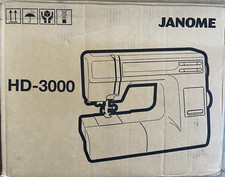 Máquina de coser mecánica Janome HD3000 segunda mano  Embacar hacia Mexico