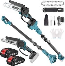 Seesii Cordless 15Ft Pole Chainsaw 6-calowa bezszczotkowa piła łańcuchowa z akumulatorem 2 * 4.0 na sprzedaż  Wysyłka do Poland